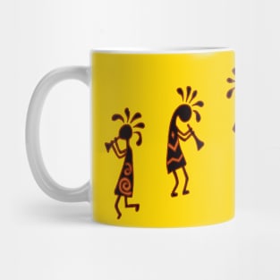 Arizona Kokopelli Tribal Flute Players Mug